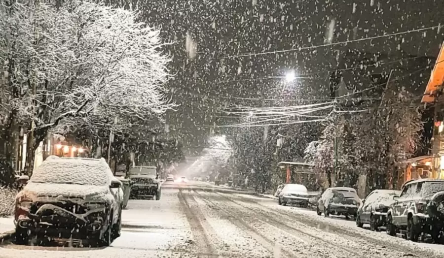 Nieve San Martin de Los Andes