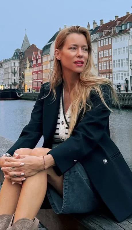 Nicole Neumann en Copenhague.