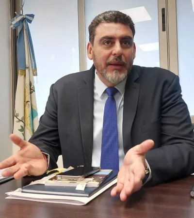 Presidente provisional del Senado, Martín Kerchner.