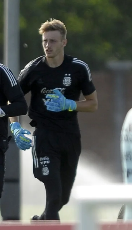 Gomes Gerth estuvo con el plantel de la Selección Argentina.