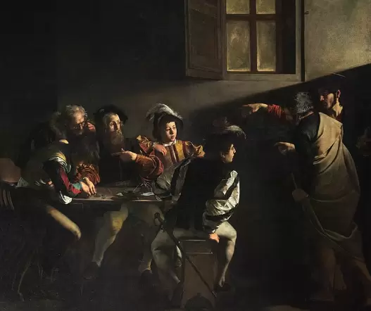 La vocación de San Mateo (en italiano, Vocazione di san Matteo) es un cuadro del pintor italiano Caravaggio.