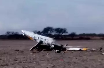 Tragedia aérea: cayó una avioneta y murió un exintendente cordobés