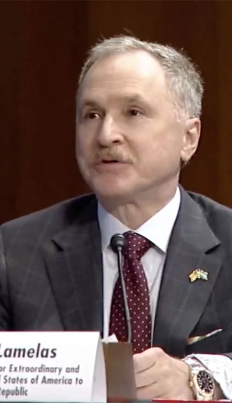 Peter Lamelas, candidato de Trump a embajador de EEUU en Buenos Aires.