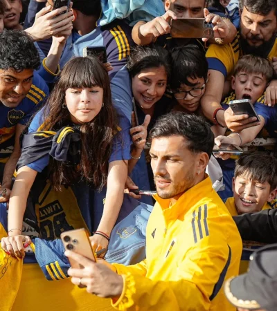 Boca revolucionó Santiago del Estero.