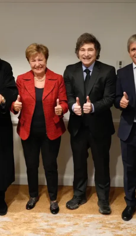 Kistalina Georguieva, Javier Milei y compañía