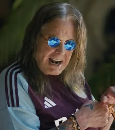 Ozzy, gran fanático de Aston Villa.