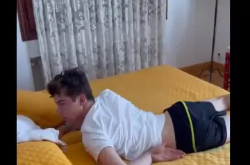 Así reaccionó Franco Colapinto luego de una siesta y fue viral en minutos