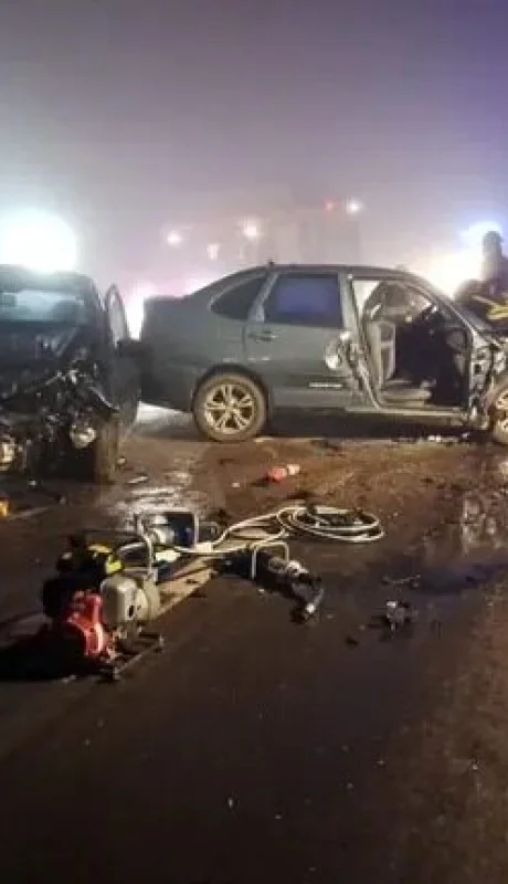 Impresionante imagen del tremendo incidente vial. (Foto: archivo web)