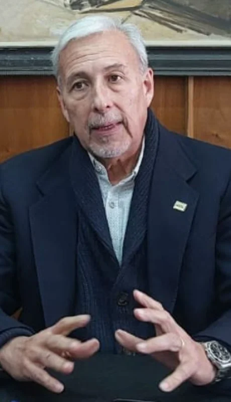 El Rector de la Universidad Maza, Daniel Miranda.