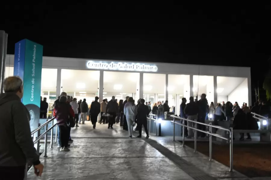 Gran interés de los pobladores