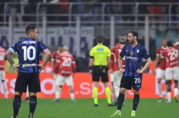 Inter en paz: Calhanoglu y Lautaro Martínez sellaron las paces y acá no ha pasado nada