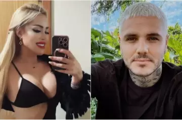 Quién es Natasha Rey, la vedette que dice ser la tercera en discordia entre Icardi y la China