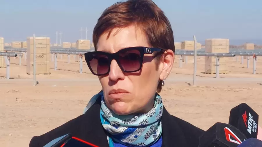 Jimena Latorre, ministra de Energía y Ambiente.
