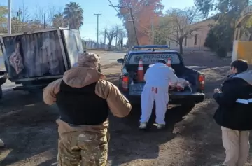 Decomisan más de 170 kilos de carne en mal estado en Lavalle, Luján y Rivadavia