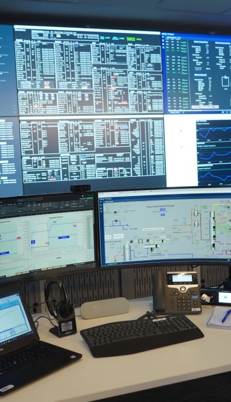 El Real Time Intelligence Center (RTIC) de YPF.