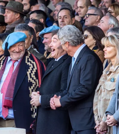 Milei y Villarruel en la Expo del año pasado