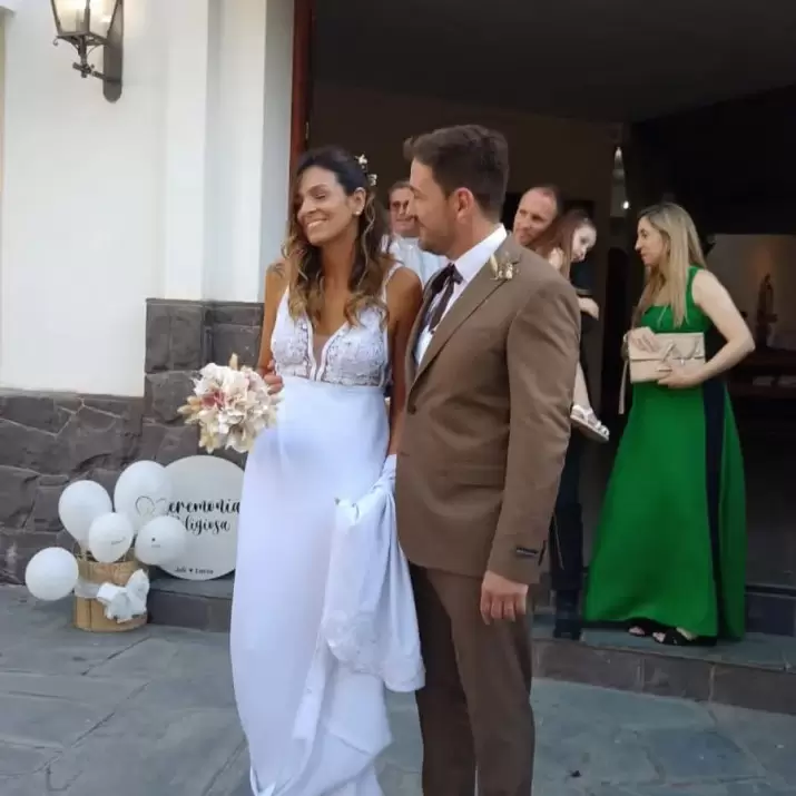 El casamiento de Julieta Silva con Lucas Jiménez