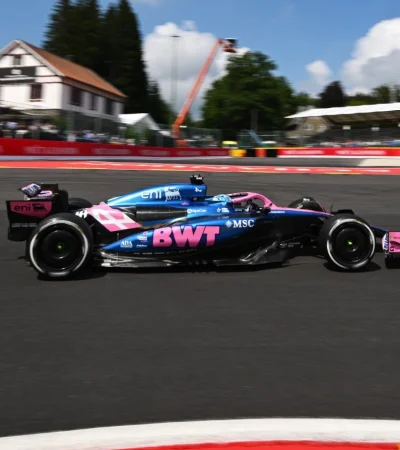 Franco Copalinto con su Alpine no tuvo una buena actuación en la Sprint/ Fuente: Alpine