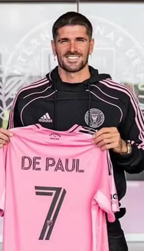 Rodrigo De Paul fue presentado como nuevo jugador del Inter Miami/ Fuente: Instagram de Rodrigo De Paul .