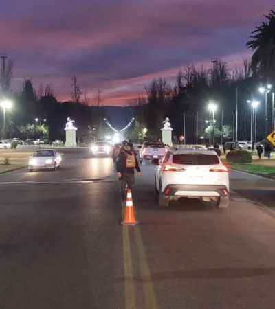 Controles de personas y vehículos./