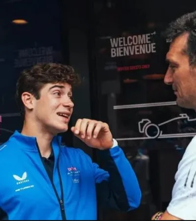 La intimidad del encuentro entre Colapinto y Scaloni antes del Gran Premio de Bélgica