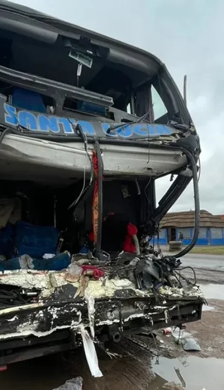 Accidente en Santa Fe.