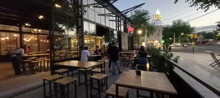 El local ubicado en Sarmiento y Belgrano, en la Ciudad de Mendoza.