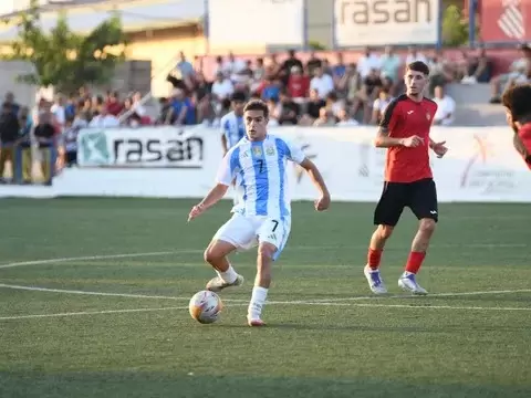Argentina le ganó a Alboraya de España