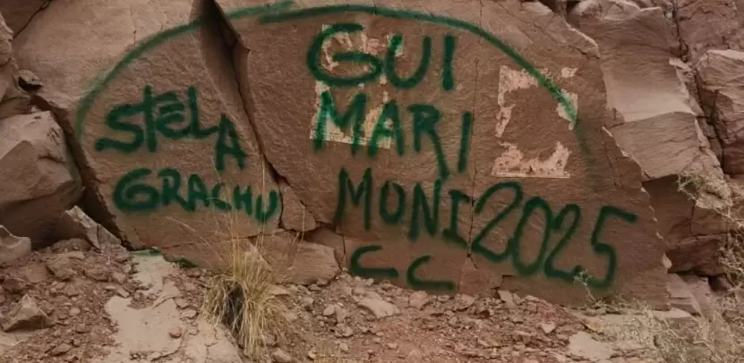 Este viernes se hizo un operativo de limpieza en la zona vandalizada por turistas de Buenos Aires.