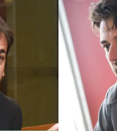 Sebastián Galmarini, cuñado de Sergio Massa, y Juan Grabois.