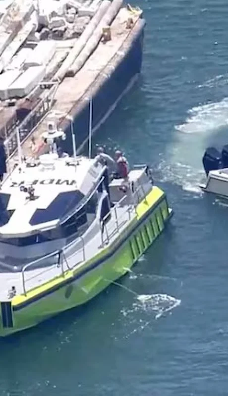 Otro momento de la tragedia, donde murió la niña de 7 años.