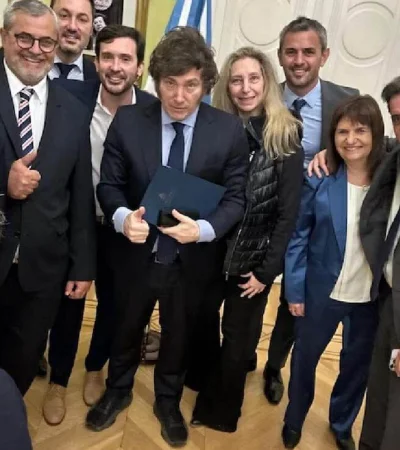 Exradicales que le alegraron el día a Milei