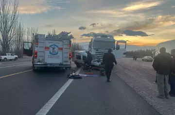 Tragedia en Luján de Cuyo: un muerto y una mujer grave tras brutal choque en Ruta 7