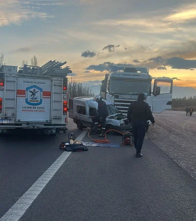 Choque fatal en Luján de Cuyo./
