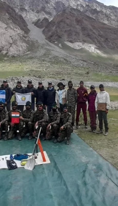 Expedición del Ejército Argentino en el Himalaya.