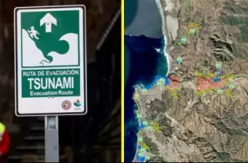 Chile mantiene vigente su alerta por tsunami para la Zona Sur y Austral
