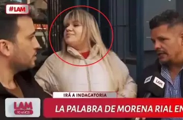 Causa por robos: las llamativas caras de More Rial cuando habló su abogado