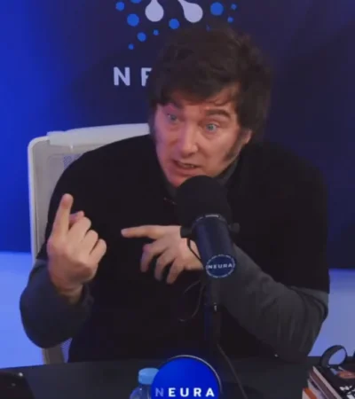 Javier Milei en Neura.