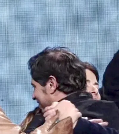 Juan Grabois, Axel Kicillof y Sergio Massa.