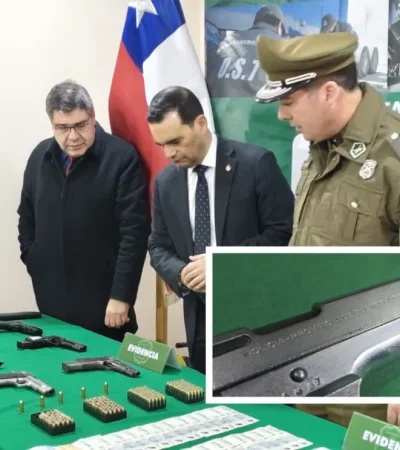 Tres argentinos fueron detenidos en Chile.