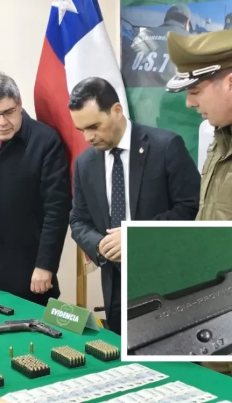 Tres argentinos fueron detenidos en Chile.