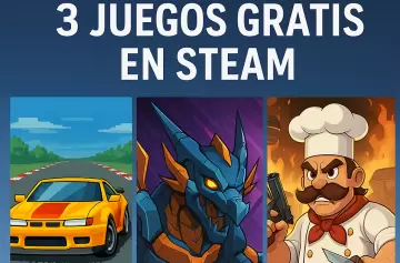 Steam regala tres juegos: sumalos ya a tu colección