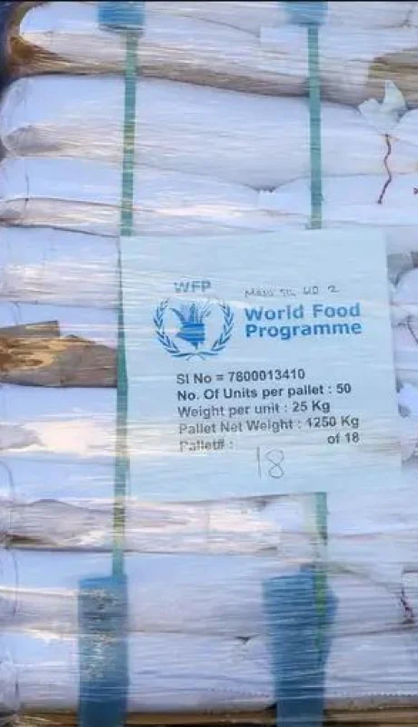 La ONU pide hacerse cargo con urgencia del ingreso de la enorme cantidad de provisiones que necesita el enclave.