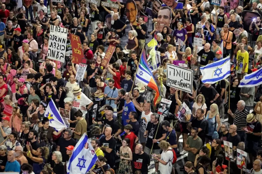 Manifestaciones en Tel Aviv