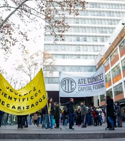 Protestas en el Conicet