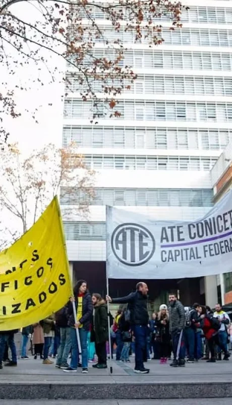 Protestas en el Conicet