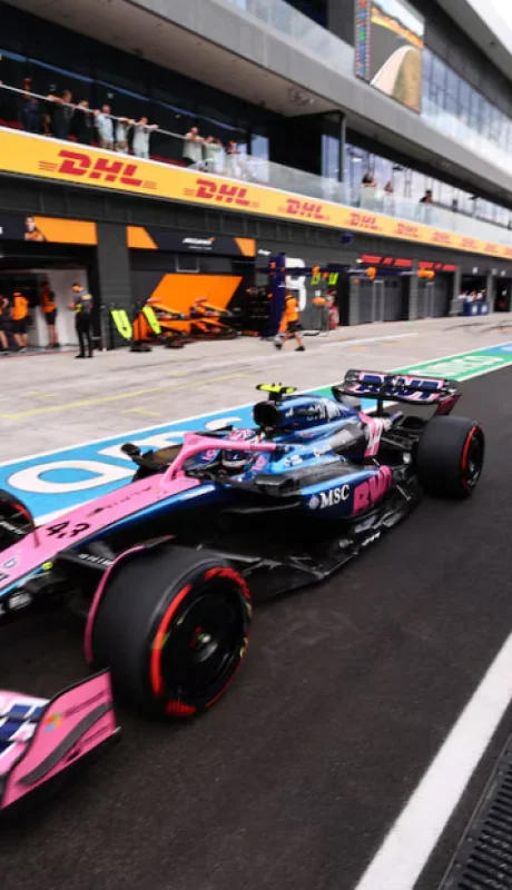 En boxes, Alpine destrozó la carrera de Colapinto en el Gran Premio de Hungría