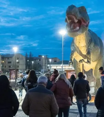 El Parque de Dinosaurios de Río Gallegos.