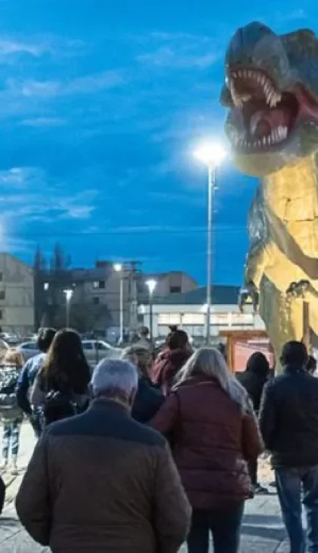 El Parque de Dinosaurios de Río Gallegos.