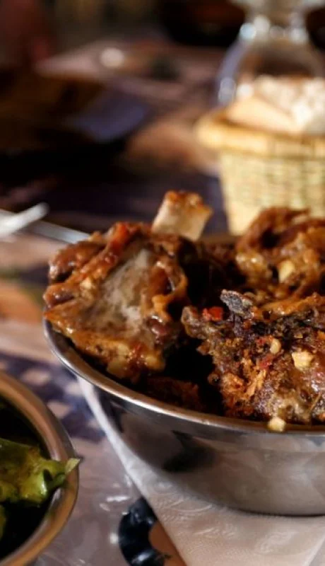 Manso menú en Mendoza.